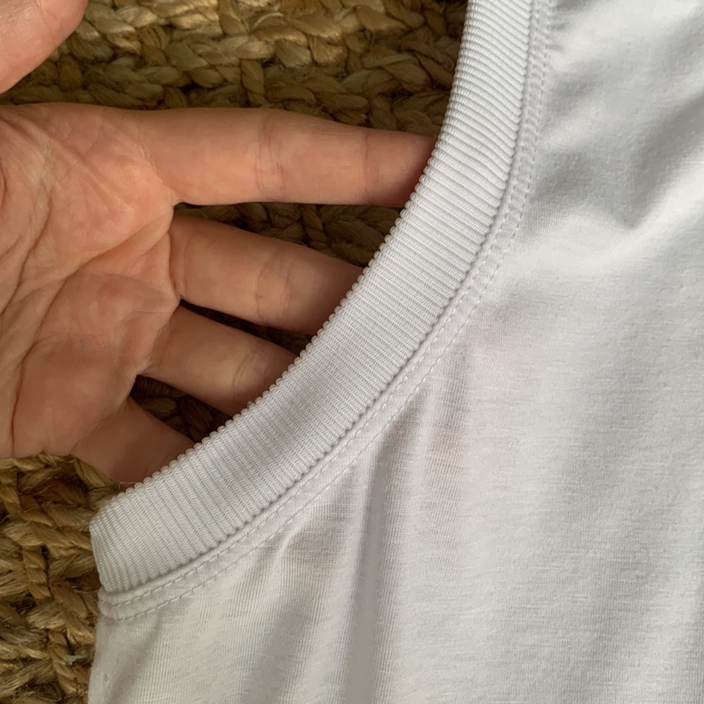 White “Pulse Rib Tank” from Revolve Size Small - Picture 4 of 7